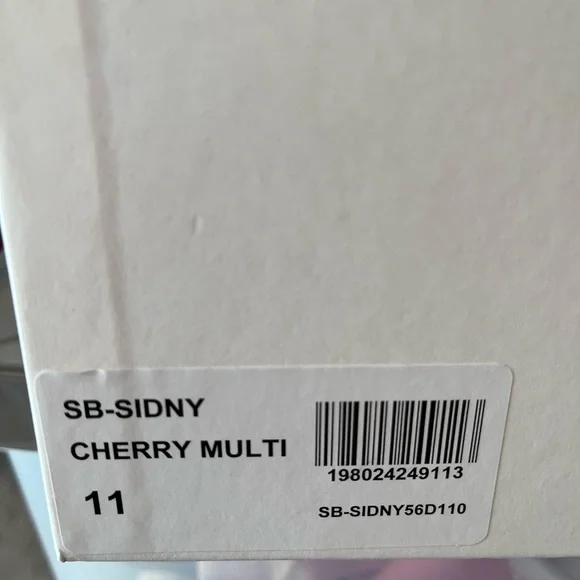 NIB BETSY JOHNSON SIDNY CHERRY MULTI - Picture 8 of 8